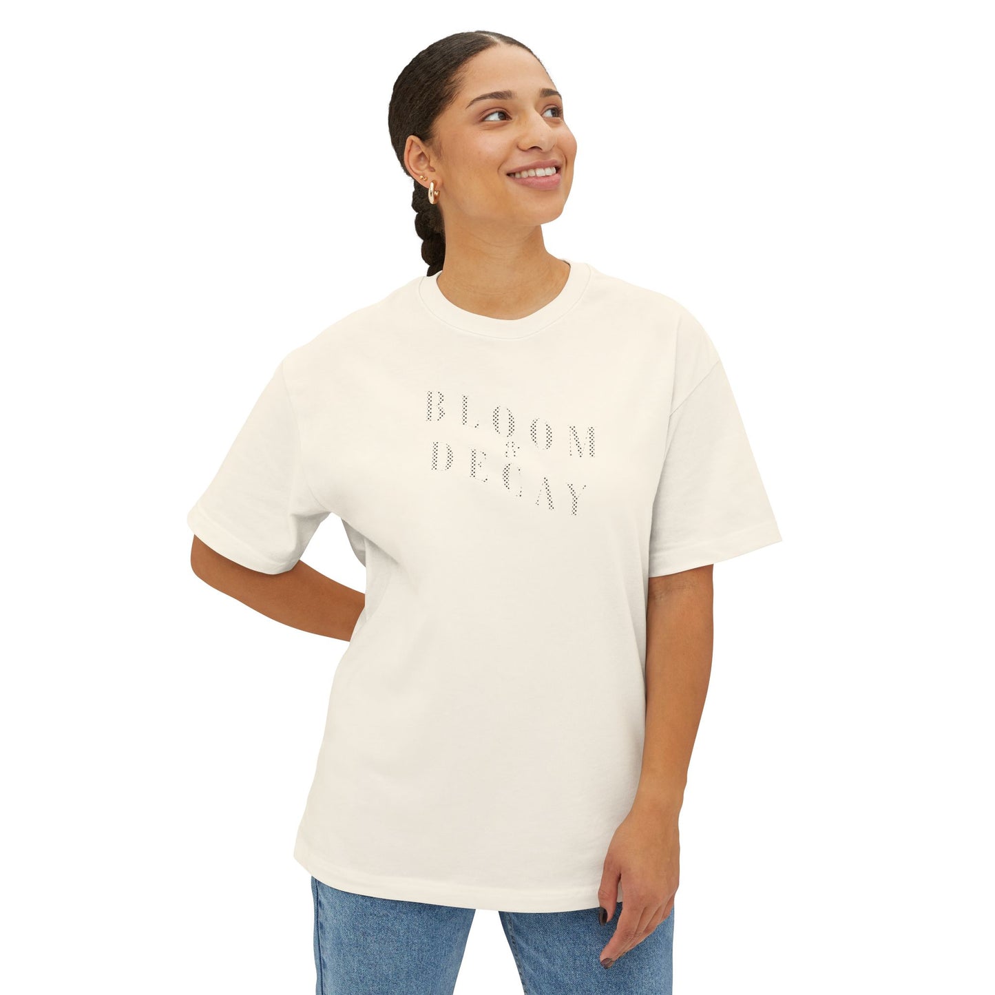 Bloom Decay Unisex Oversized Boxy Tee