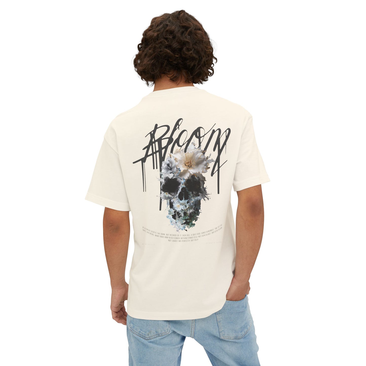 Bloom Splash Unisex Oversized Boxy Tee