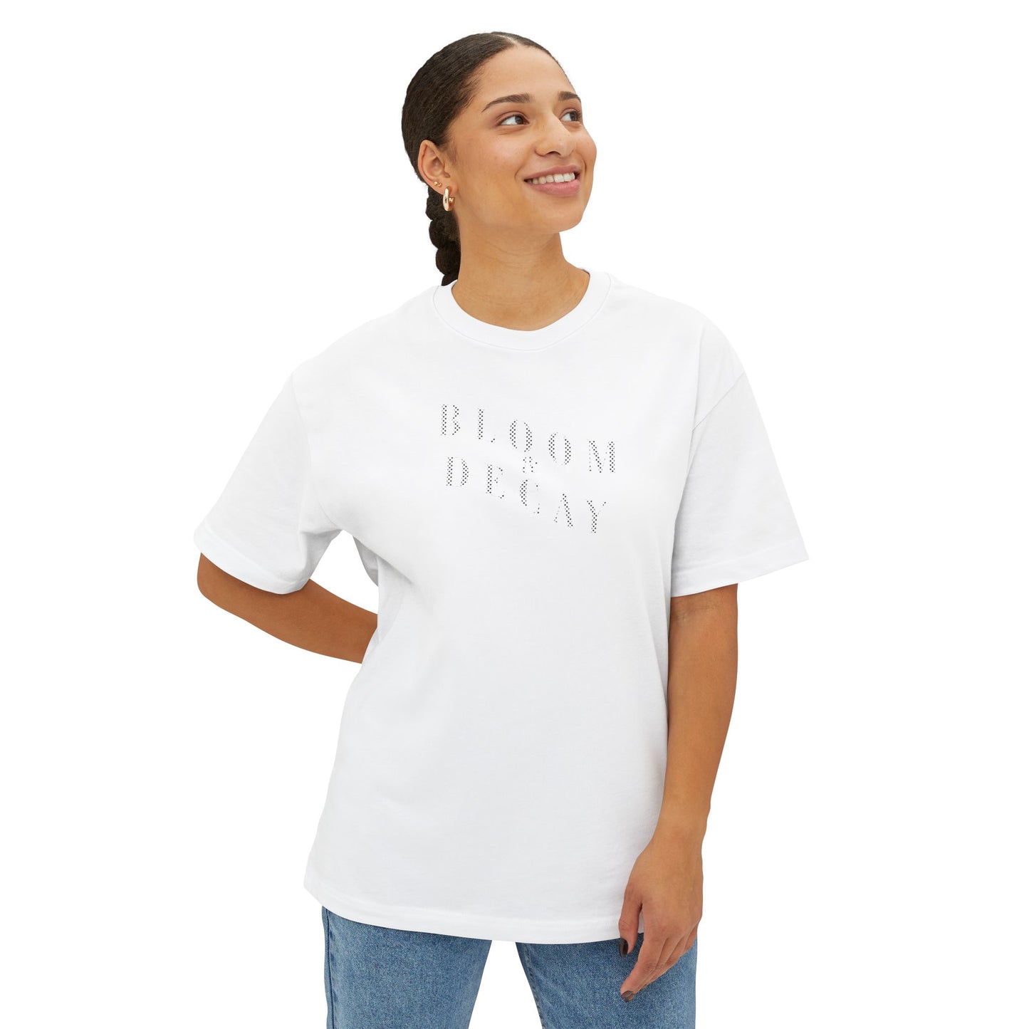 Bloom Decay Unisex Oversized Boxy Tee