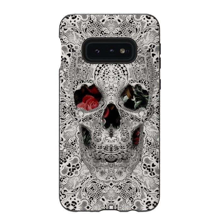 Lace Skull iPhone 13 Case, Lace Pattern Skull Phone Case, Gothic iPhone Case, Sugar Skull Phone Case Gift, Skull Case For iPhone And Samsung