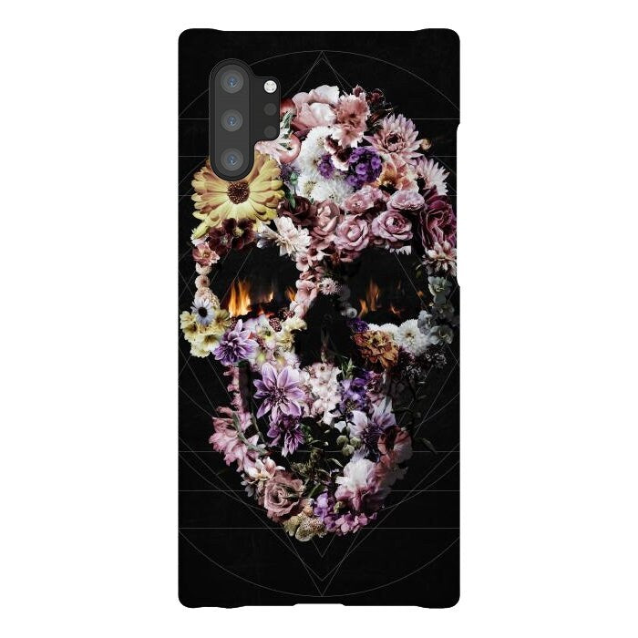 Flower Skull iPhone 13 Case, Boho Skull Phone Case, Floral Skull Samsung Case, Gothic Sugar Skull Phone Case Gift, Case For iPhone & Samsung