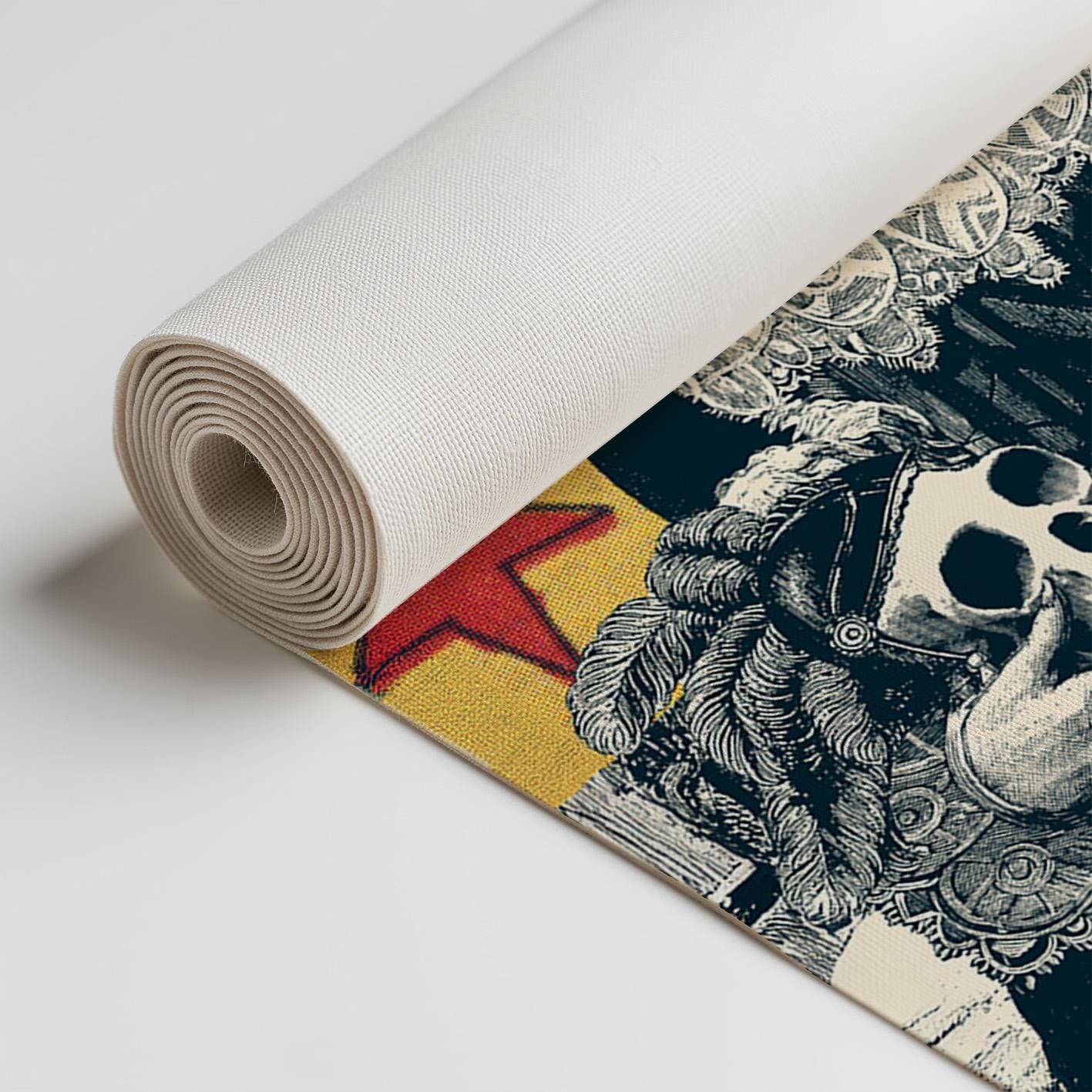 Victorian Skeleton Art Print | Day of the Dead Poster Art | Canvas & Framed Prints