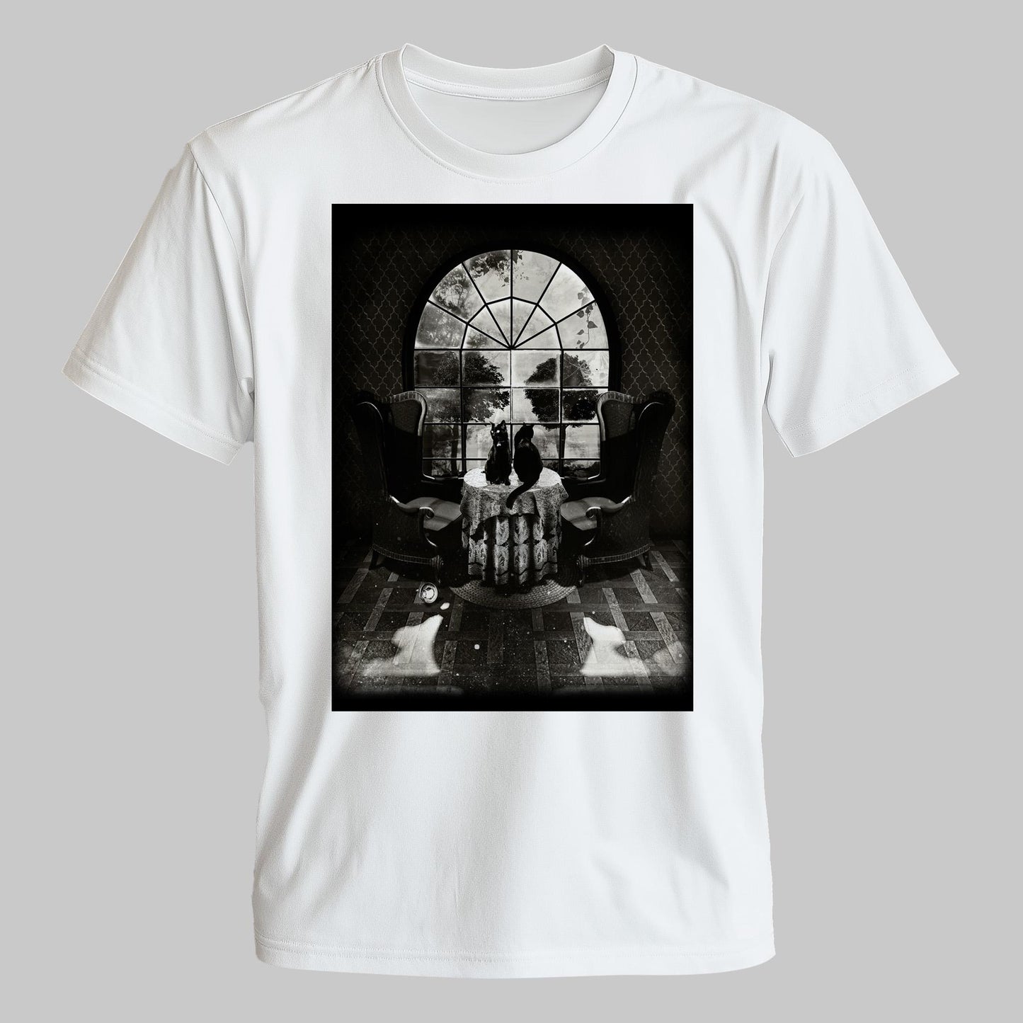 Surreal Skull Illusion Shirt: Great Gift for Creative Souls
