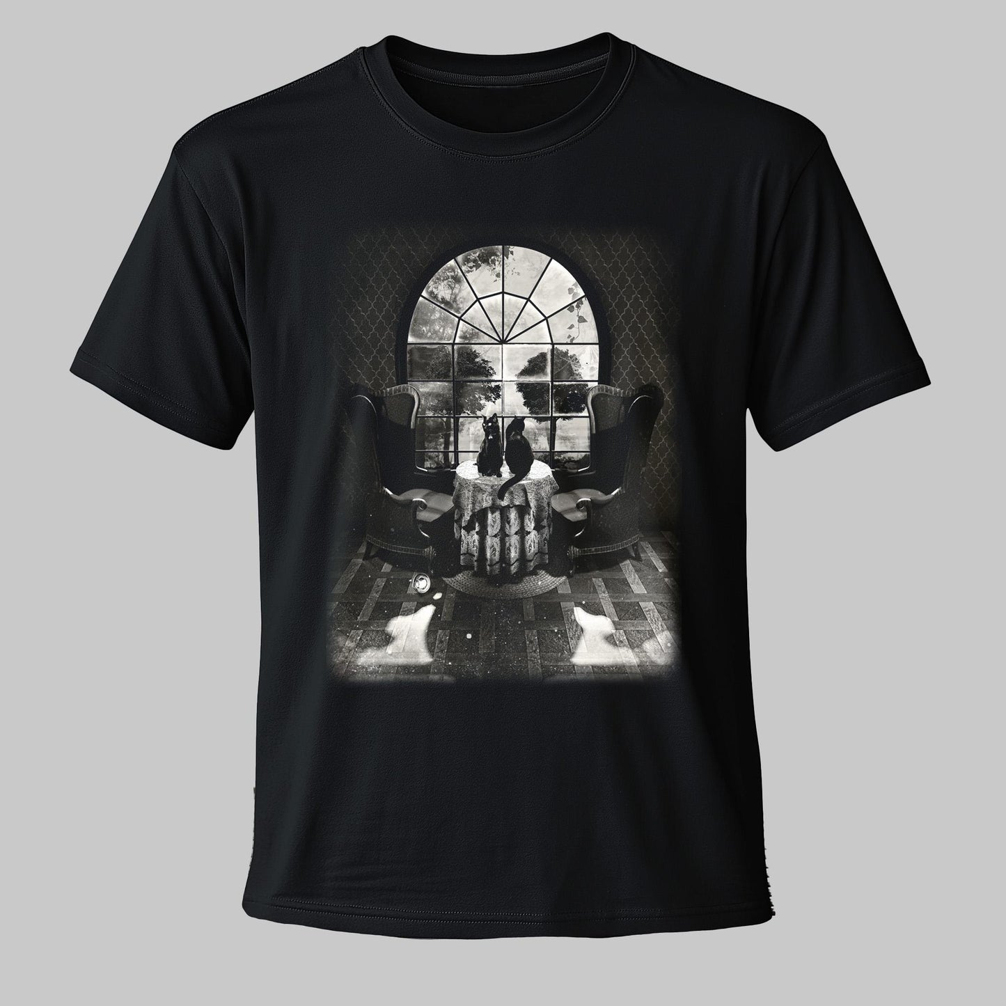 Surreal Skull Illusion Shirt: Great Gift for Creative Souls
