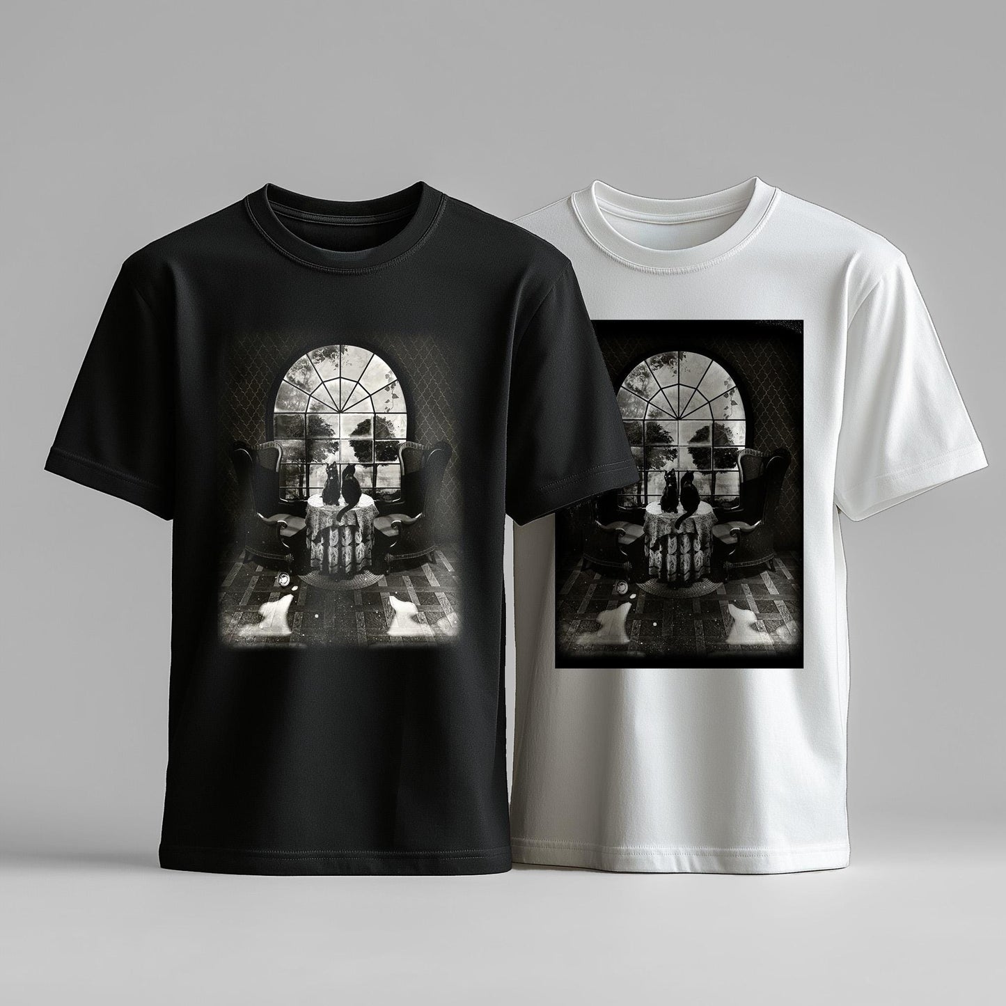 Surreal Skull Illusion Shirt: Great Gift for Creative Souls
