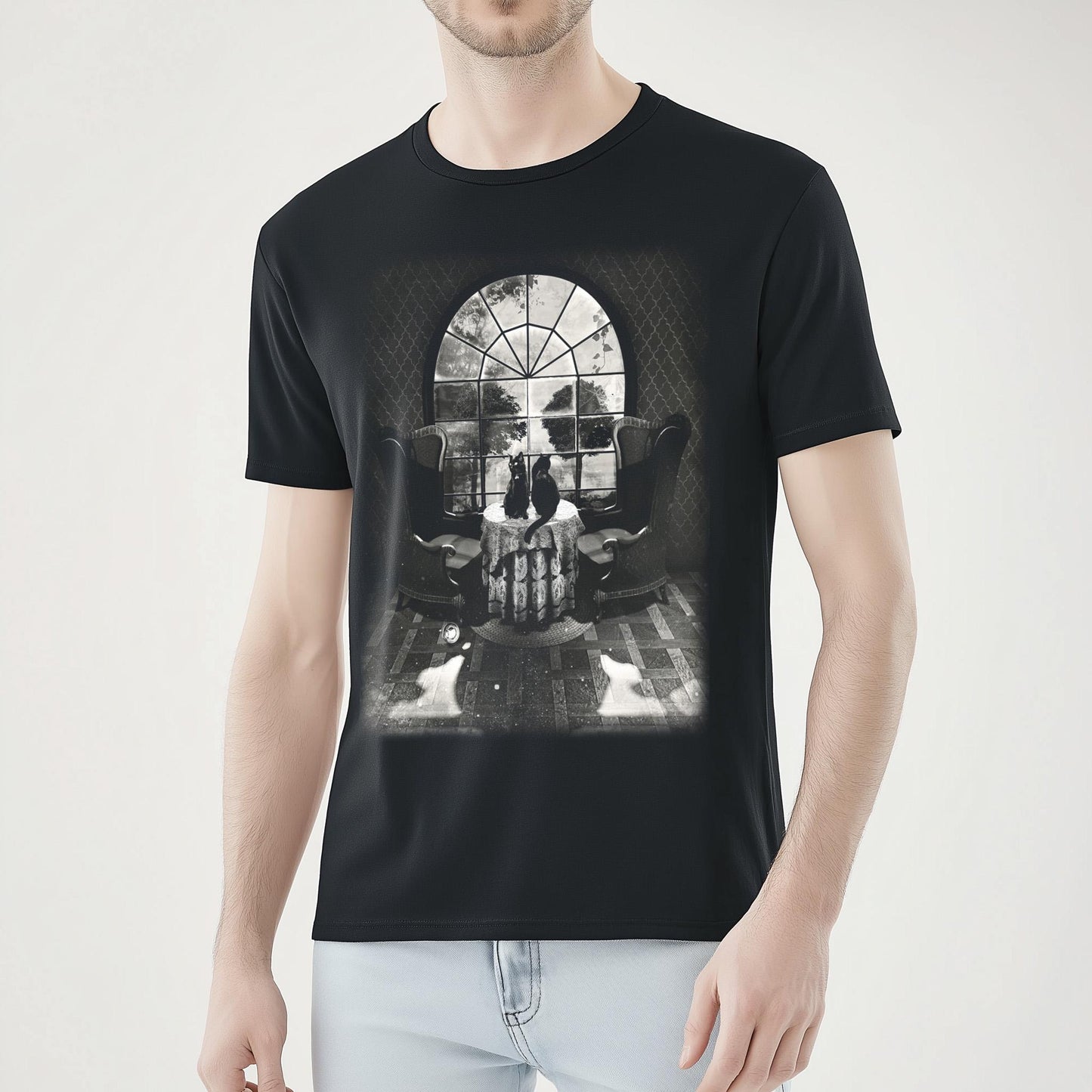 Surreal Skull Illusion Shirt: Great Gift for Creative Souls