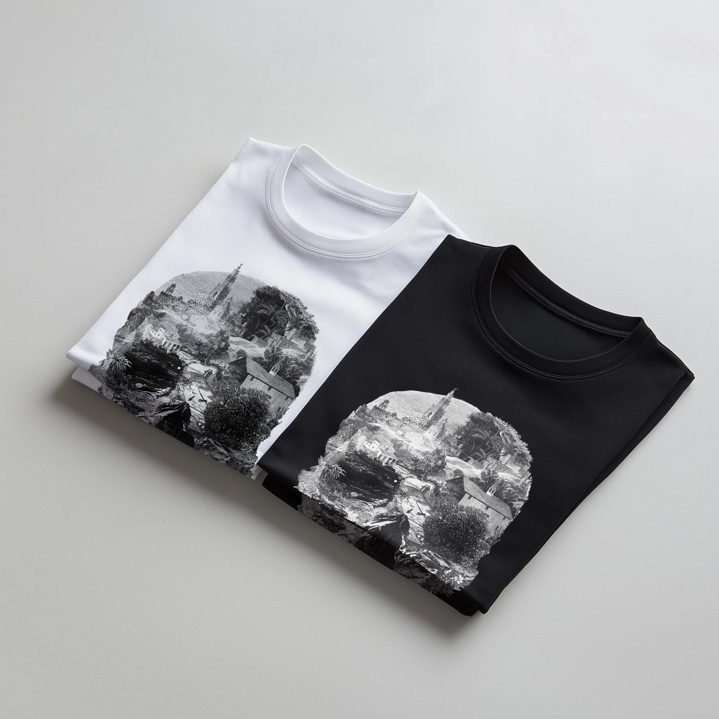 Skull Men's T-shirt, Intricate Design Unisex Shirt Gift