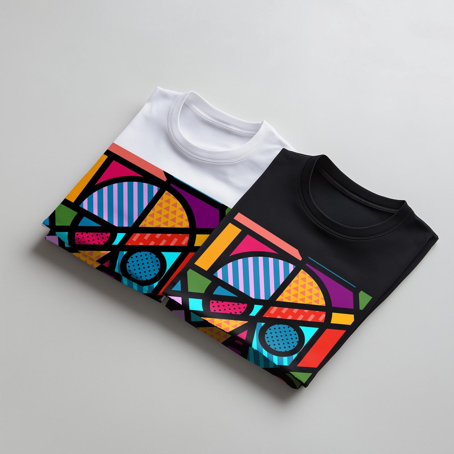 Contemporary Skull Shirt – Eye-Catching Pop Art Style