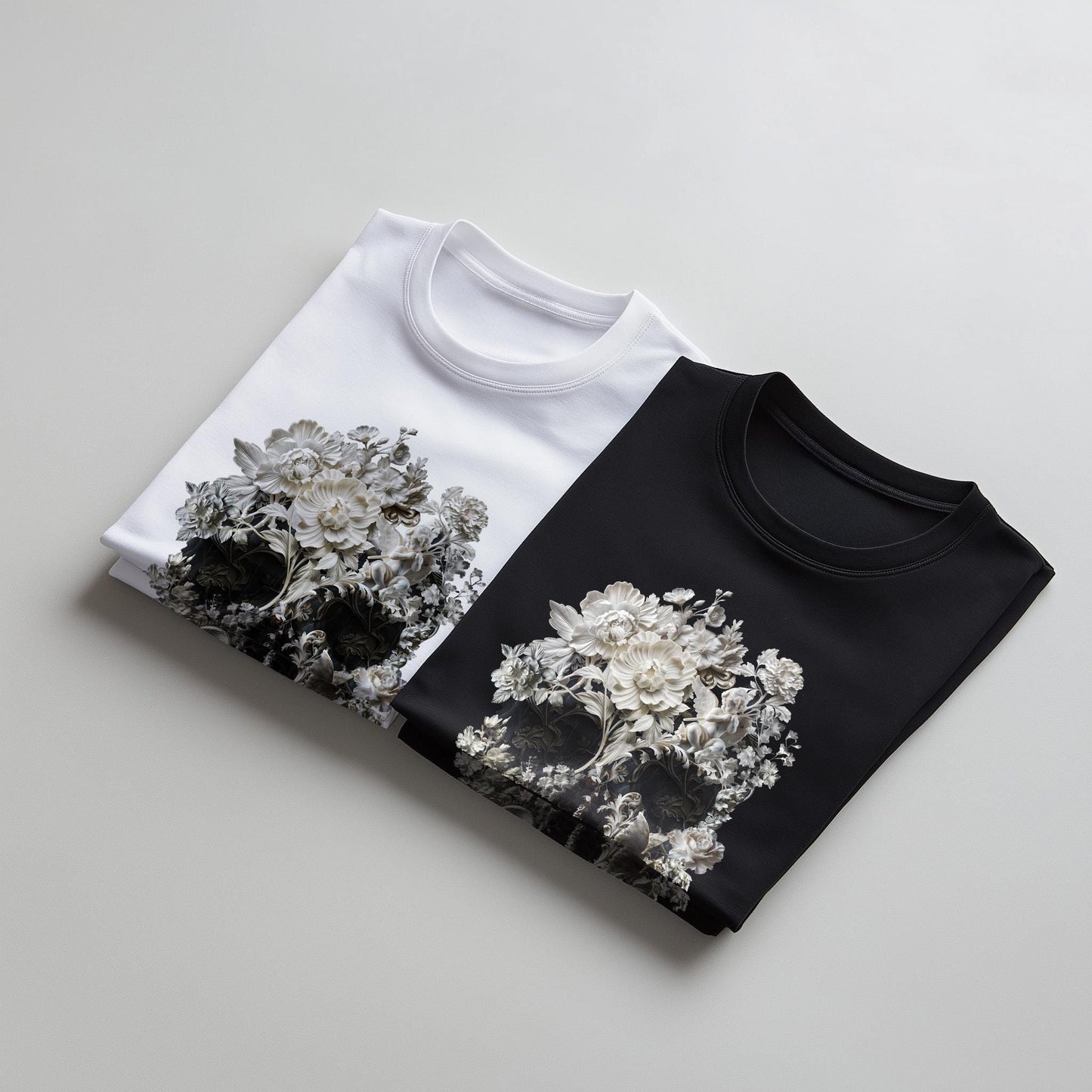 Surreal Skull Print Shirt: Unique Gift for Creative Souls