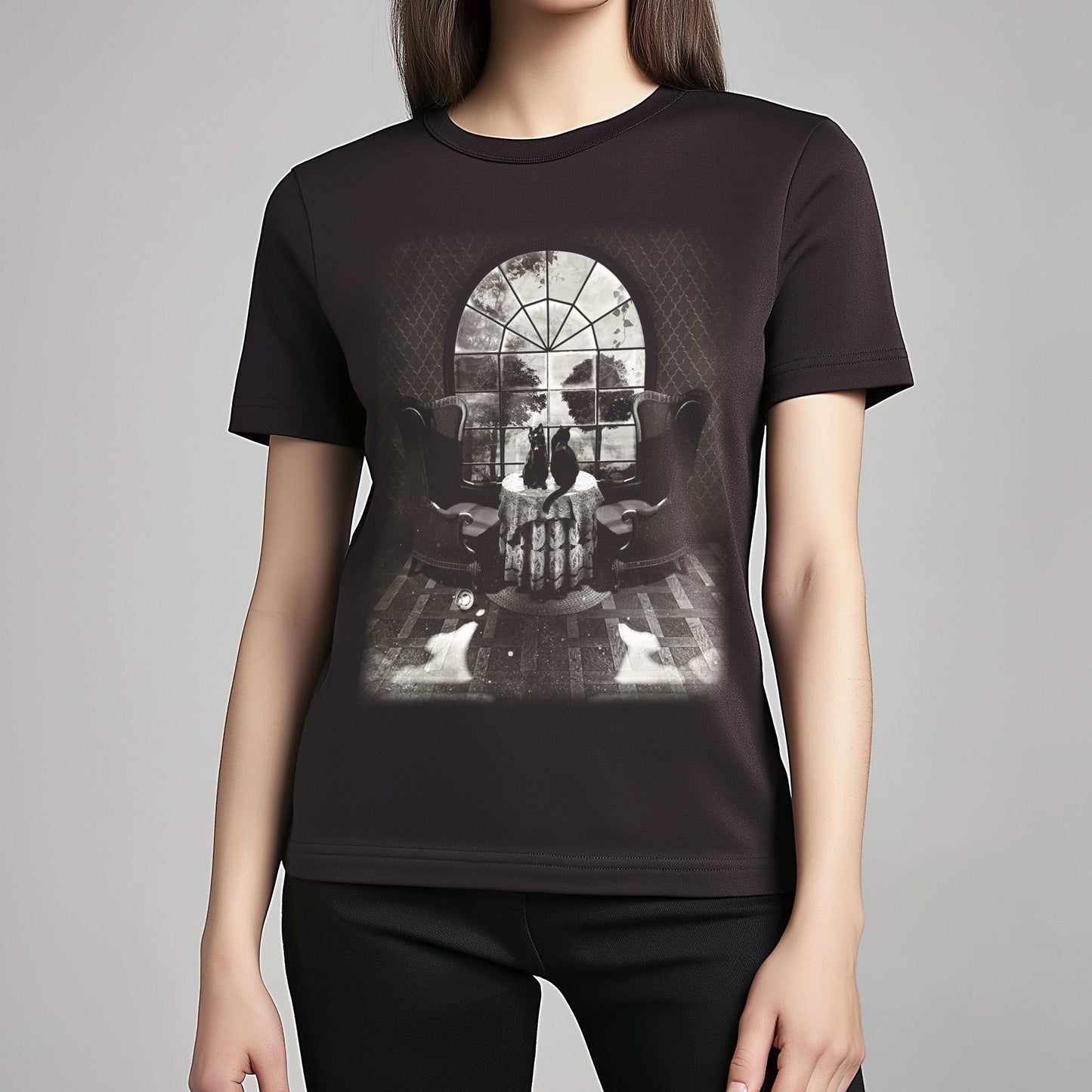Surreal Skull Illusion Shirt: Great Gift for Creative Souls