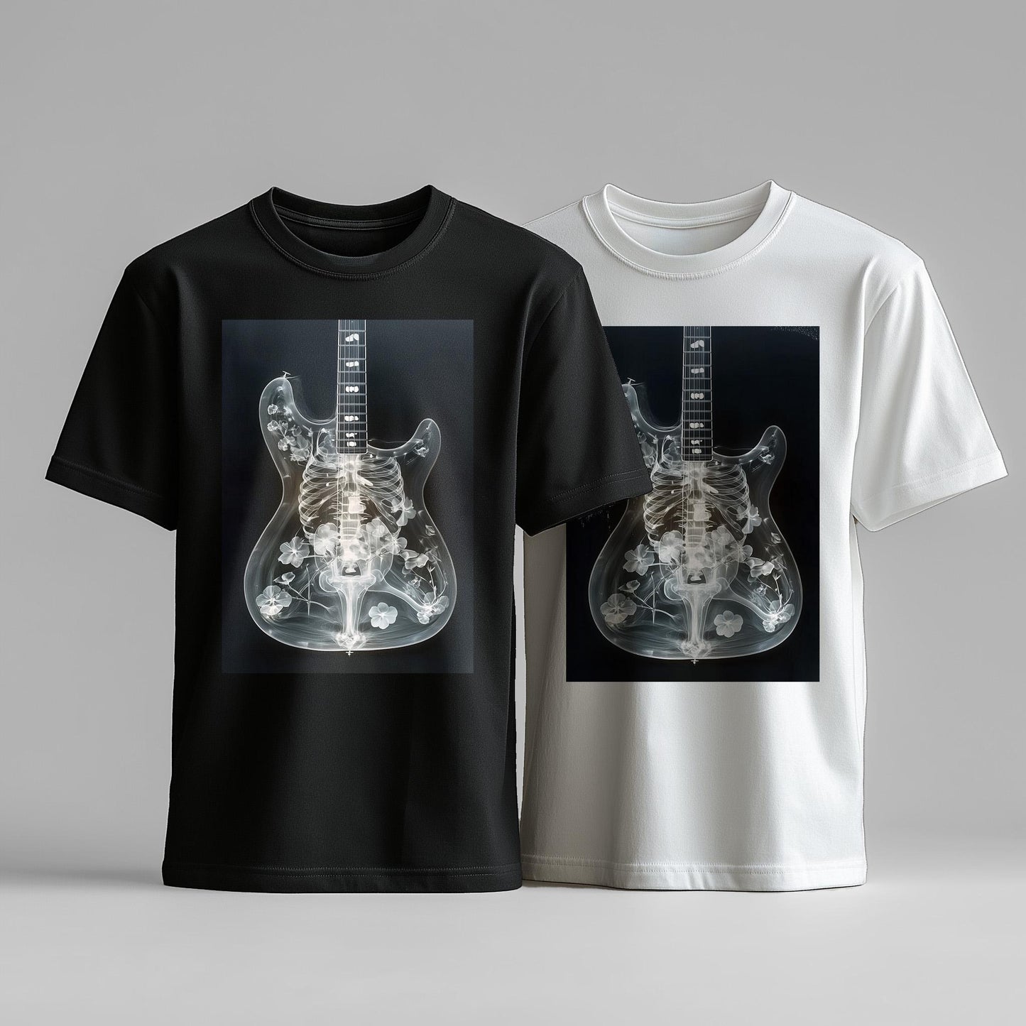 Guitar Unisex T-shirt, Unique Art Tshirt Gift, Music Inspired Clothing