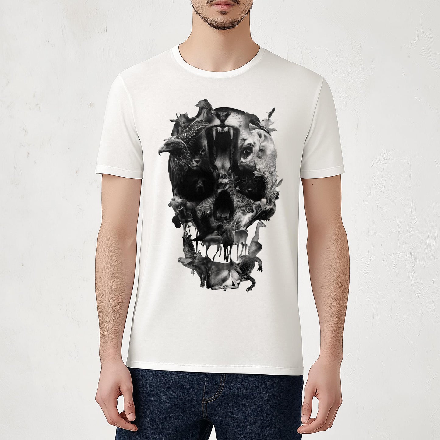 Skull Men's T-shirt, Sugar Skull Art Unisex Clothing Gift