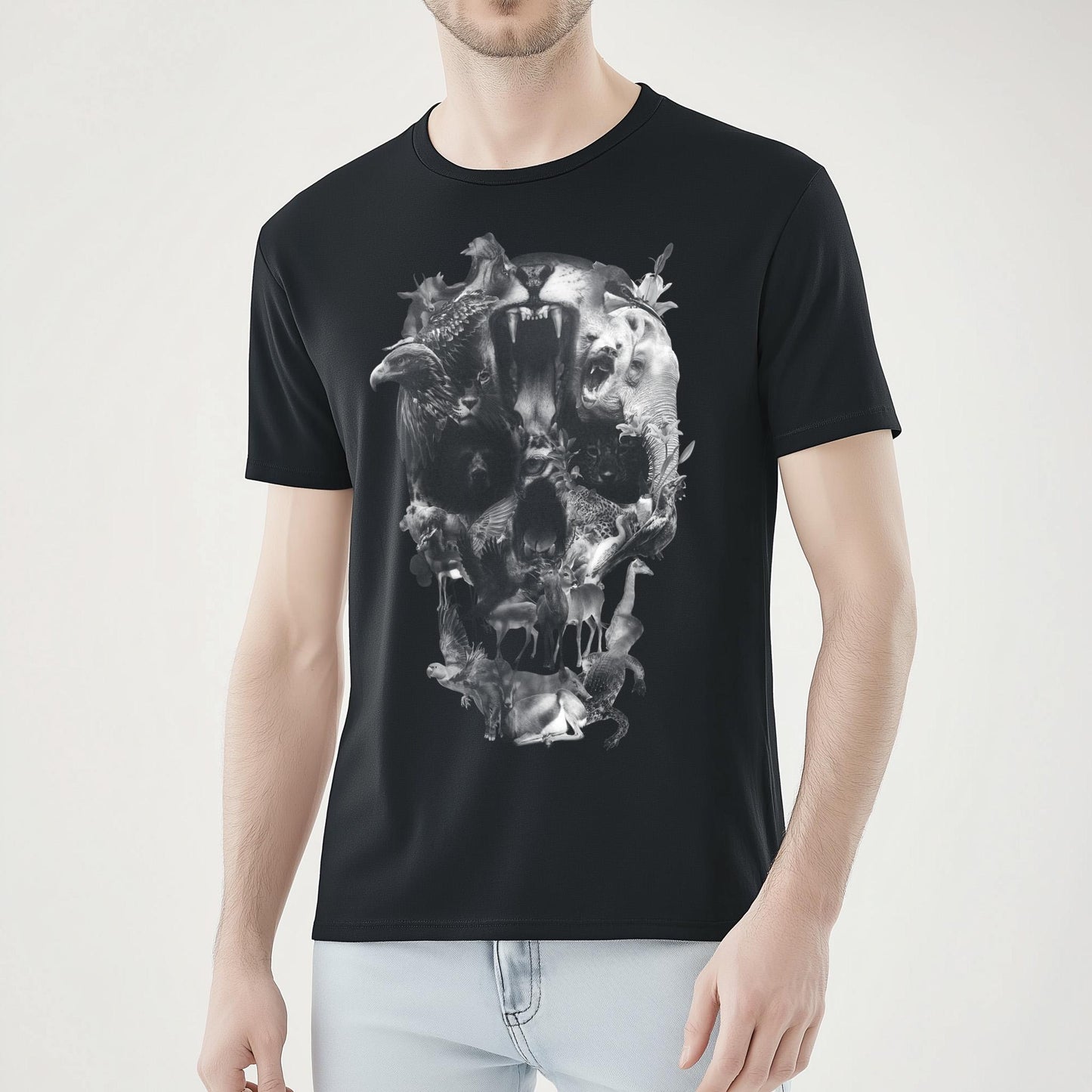 Skull Men's T-shirt, Sugar Skull Art Unisex Clothing Gift