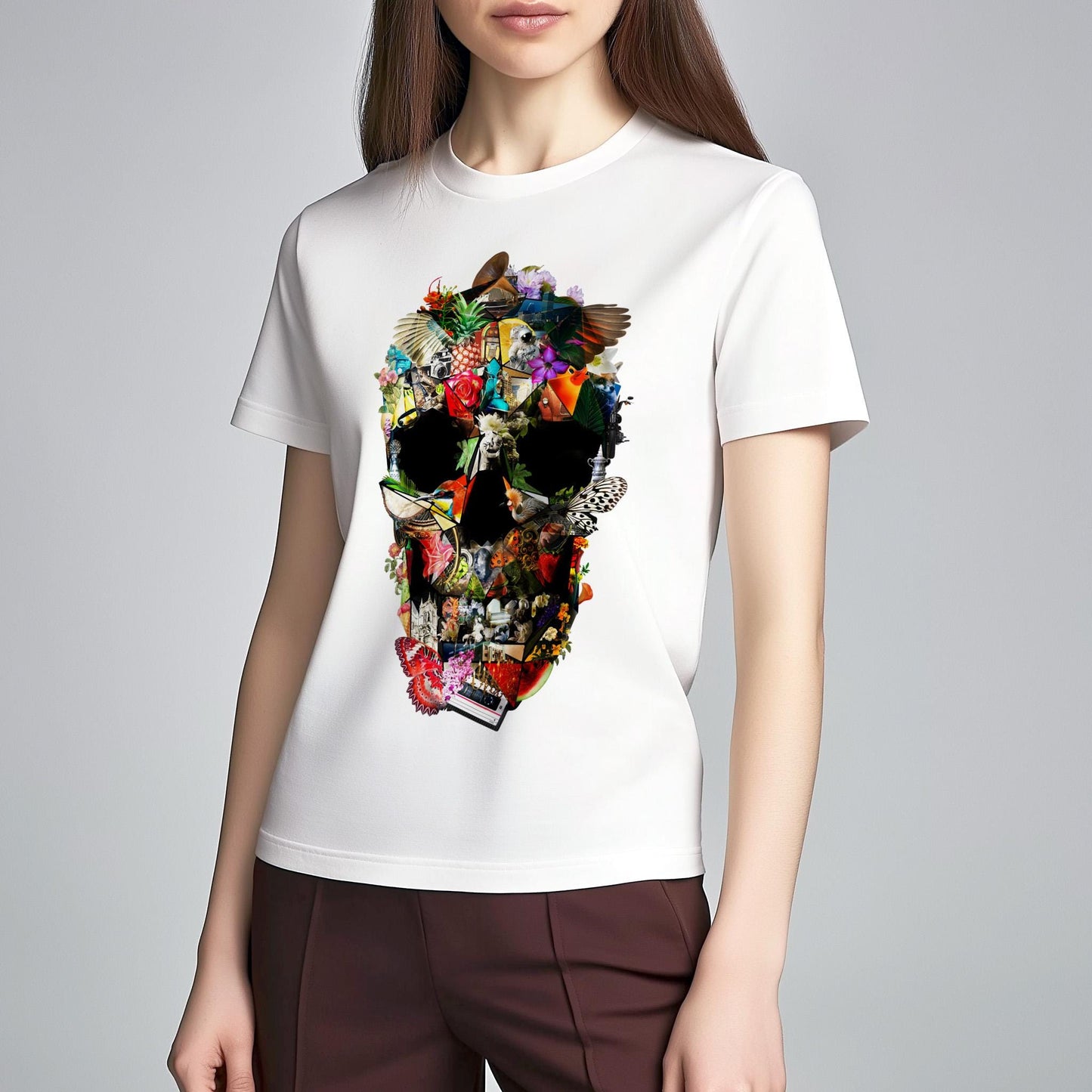 Unisex Skull Graphic T Shirt – Gothic Clothing Gift