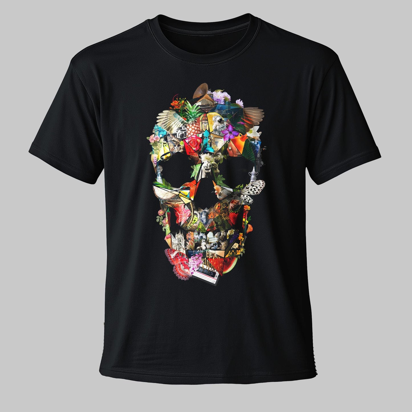 Unisex Skull Graphic T Shirt – Gothic Clothing Gift