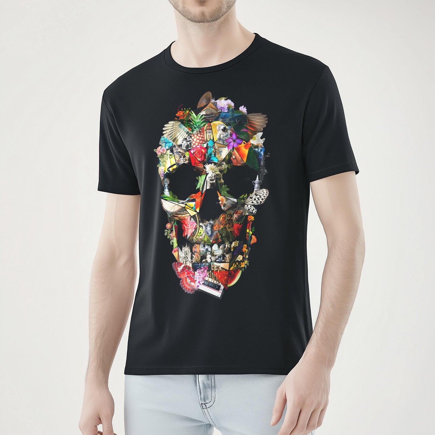 Unisex Skull Graphic T Shirt – Gothic Clothing Gift