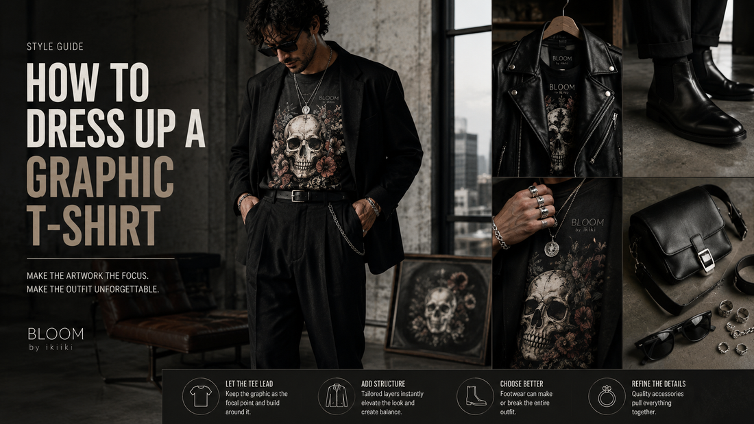 How to Dress Up a Graphic T Shirt