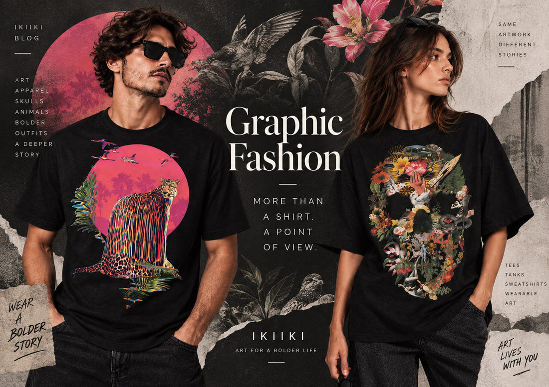 Graphic Fashion With Teeth, Claws, and Character