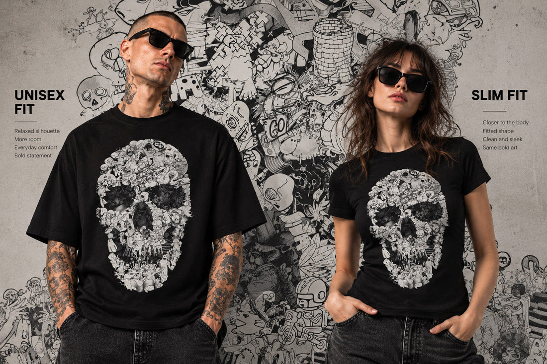 Unisex Shirts Versus Slim Fit for Graphic Tees