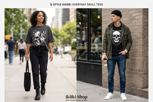 How to Style Skull T Shirts Without Overdoing It