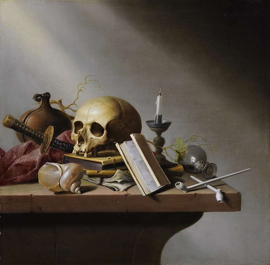 Skull Paintings by Famous Artists