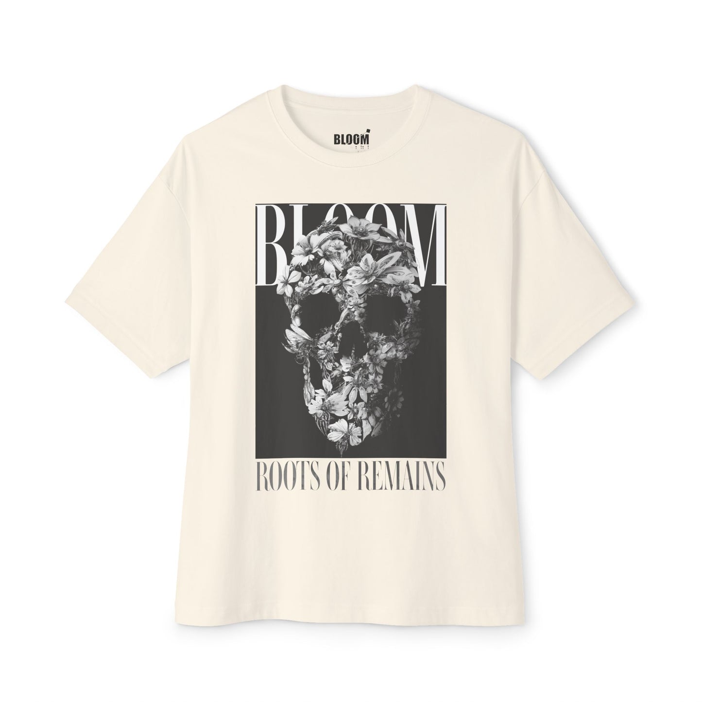 Roots Bloom Unisex Oversized Boxy Tee