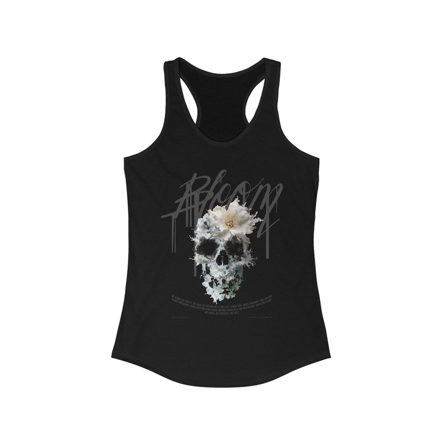 Bloom Splash Women's Ideal Racerback Tank