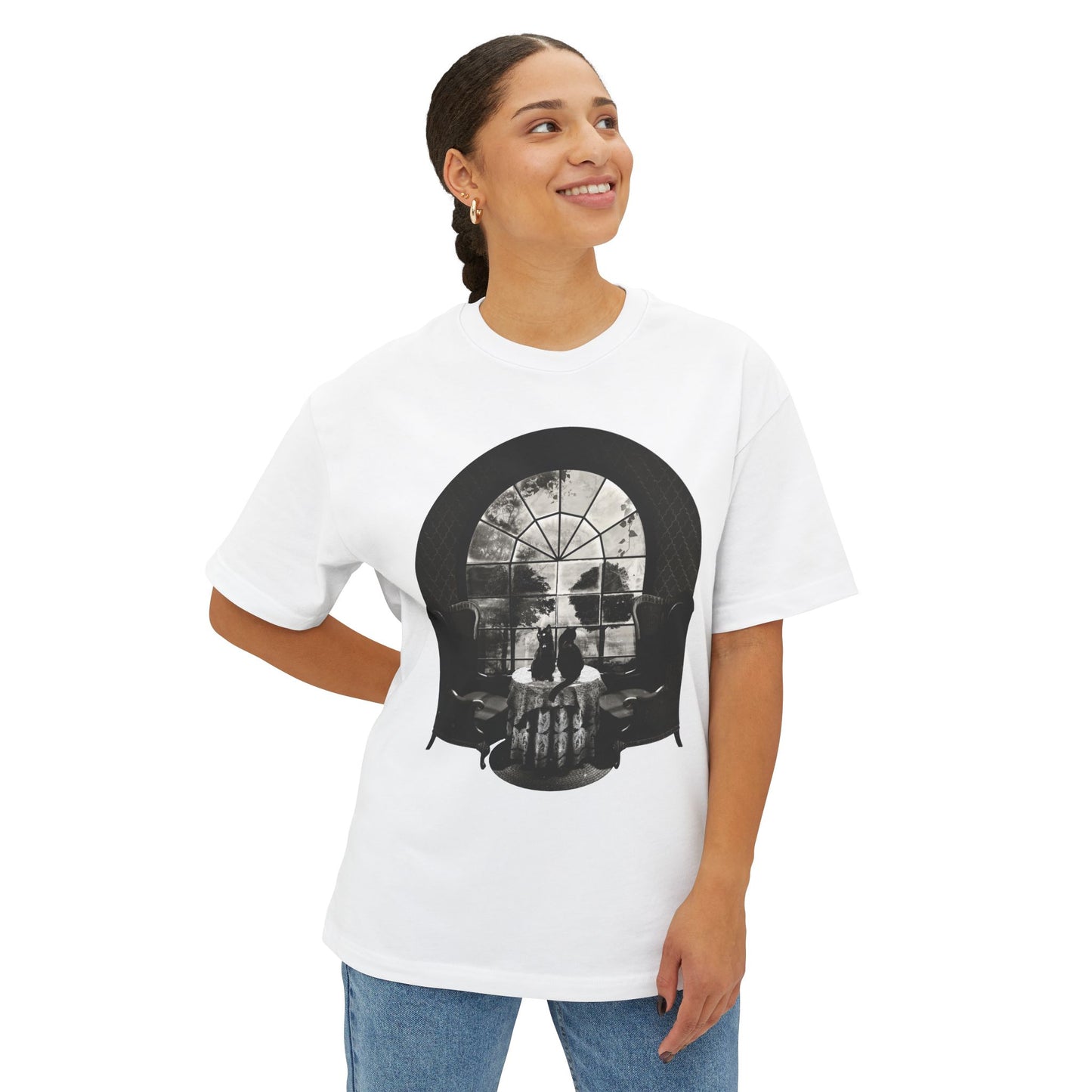 Room Bloom Unisex Oversized Boxy Tee