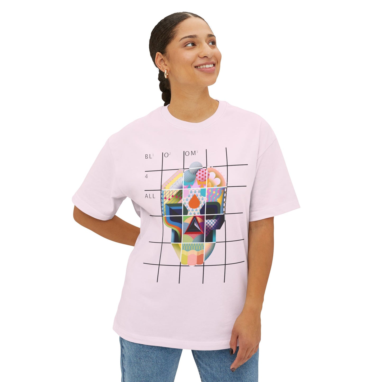 Bloom 4 for All Unisex Oversized Boxy Tee