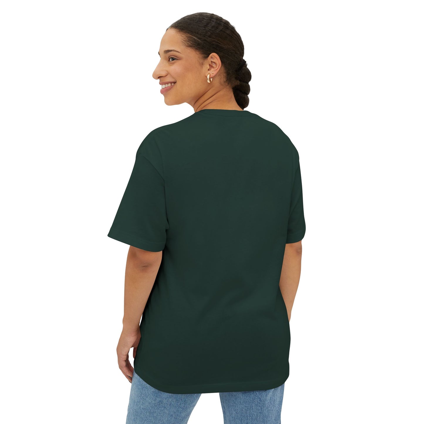 Bloom Lace Heritage Unisex Oversized Boxy Tee