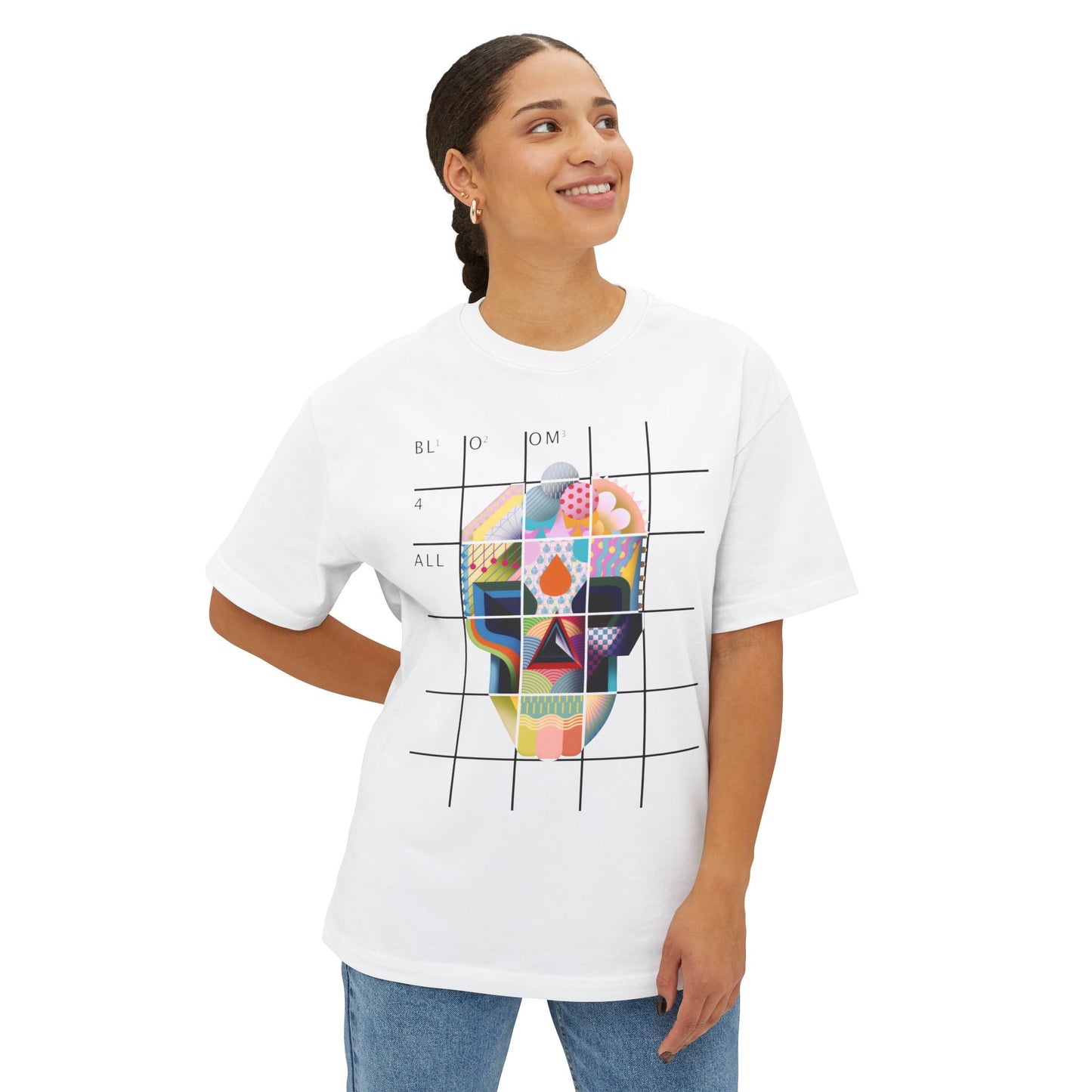 Bloom 4 for All Unisex Oversized Boxy Tee