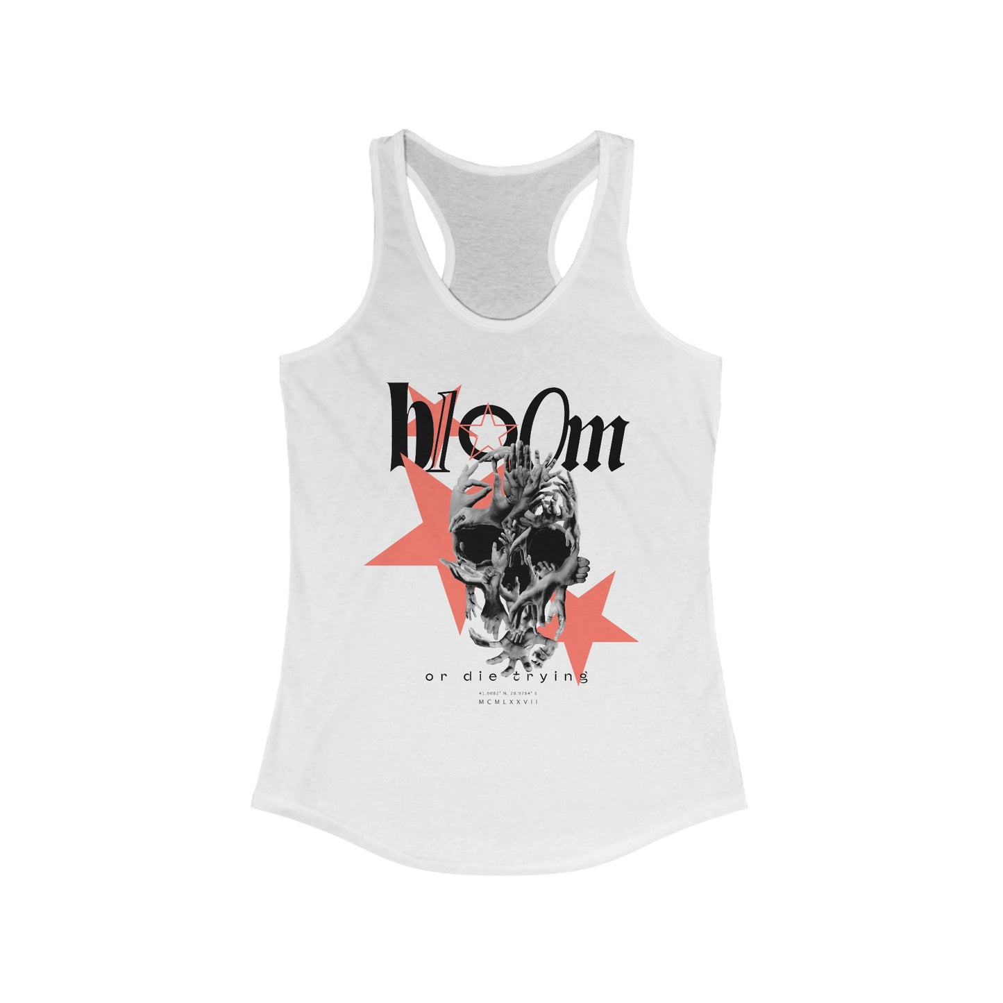 Star Bloom Women's Ideal Racerback Tank