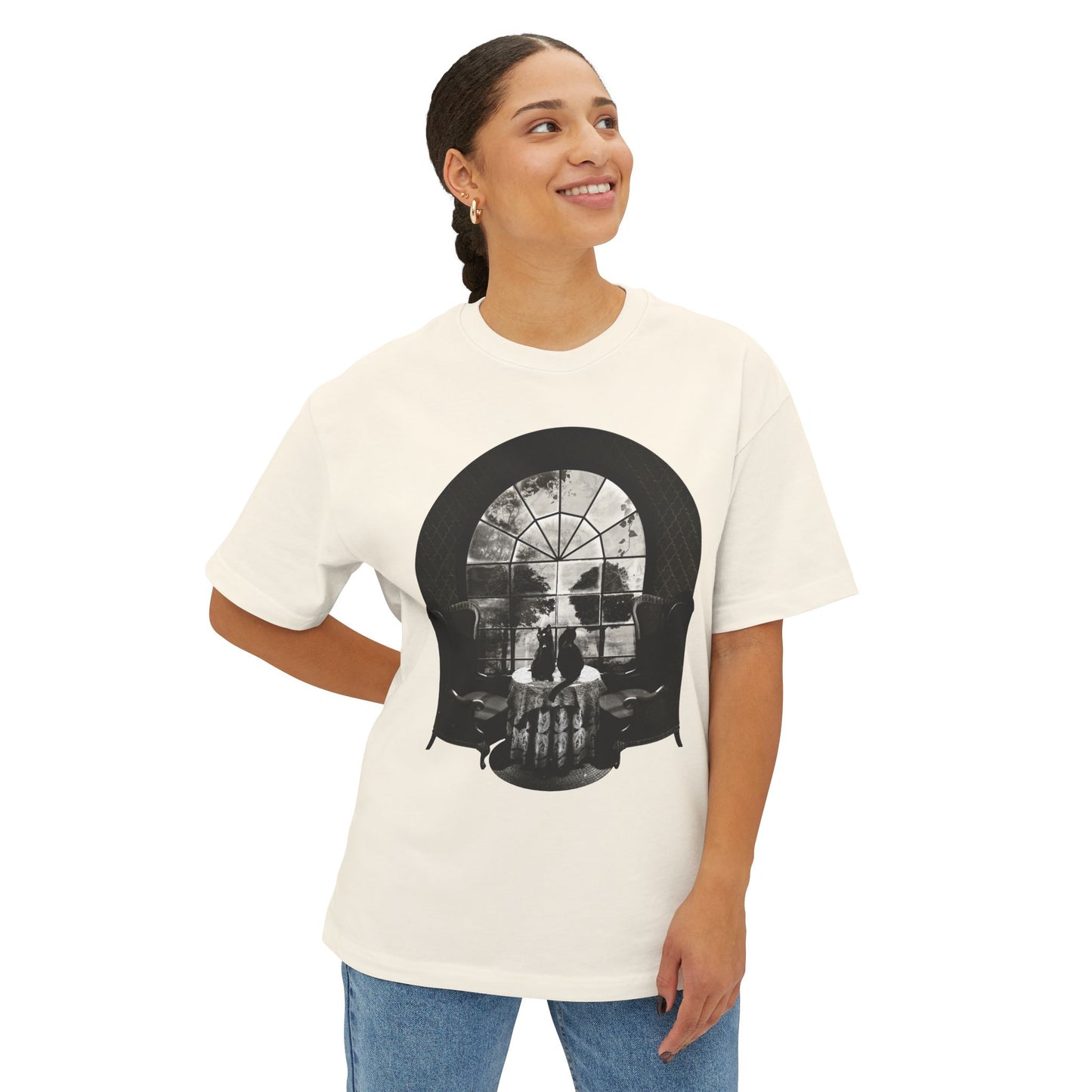 Room Bloom Unisex Oversized Boxy Tee
