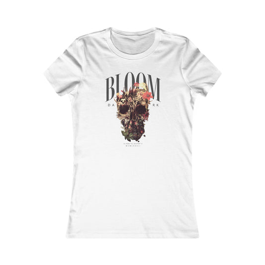 Bloom Skull Women's Favorite Tee