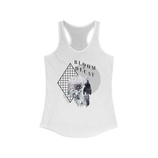 Bloom And Decay Women's Ideal Racerback Tank
