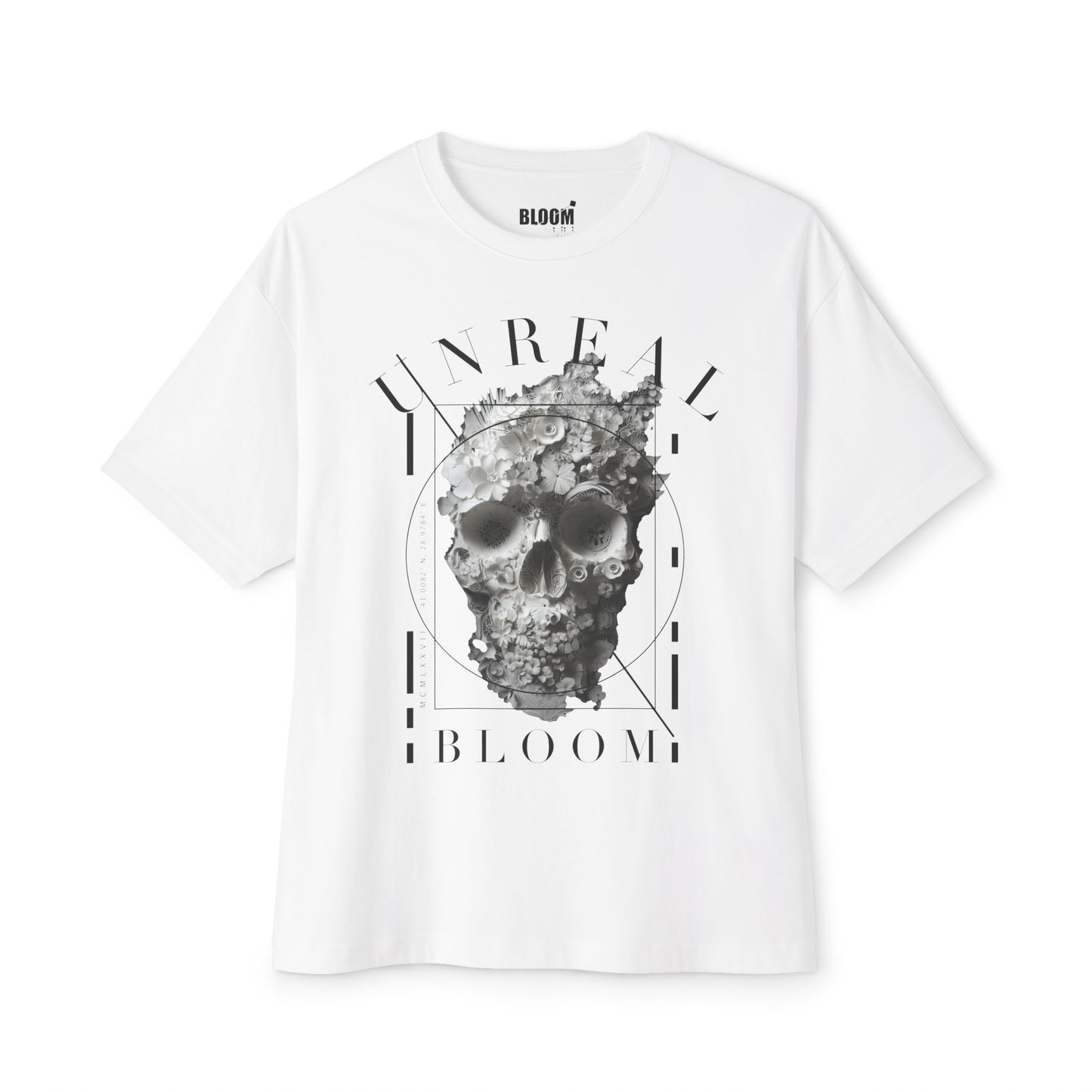 Unreal Bloom Unisex Oversized Boxy Tee