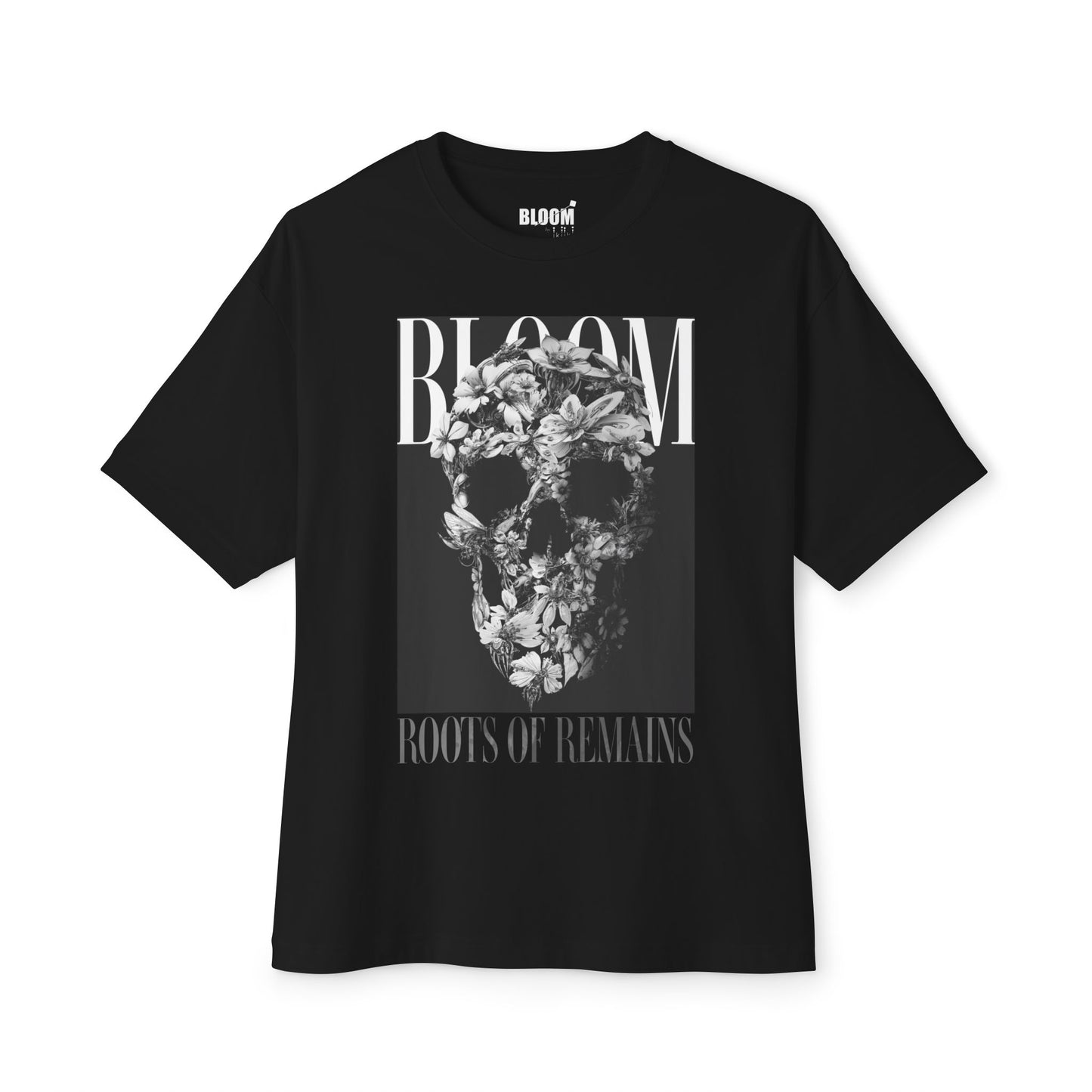 Roots Bloom Unisex Oversized Boxy Tee