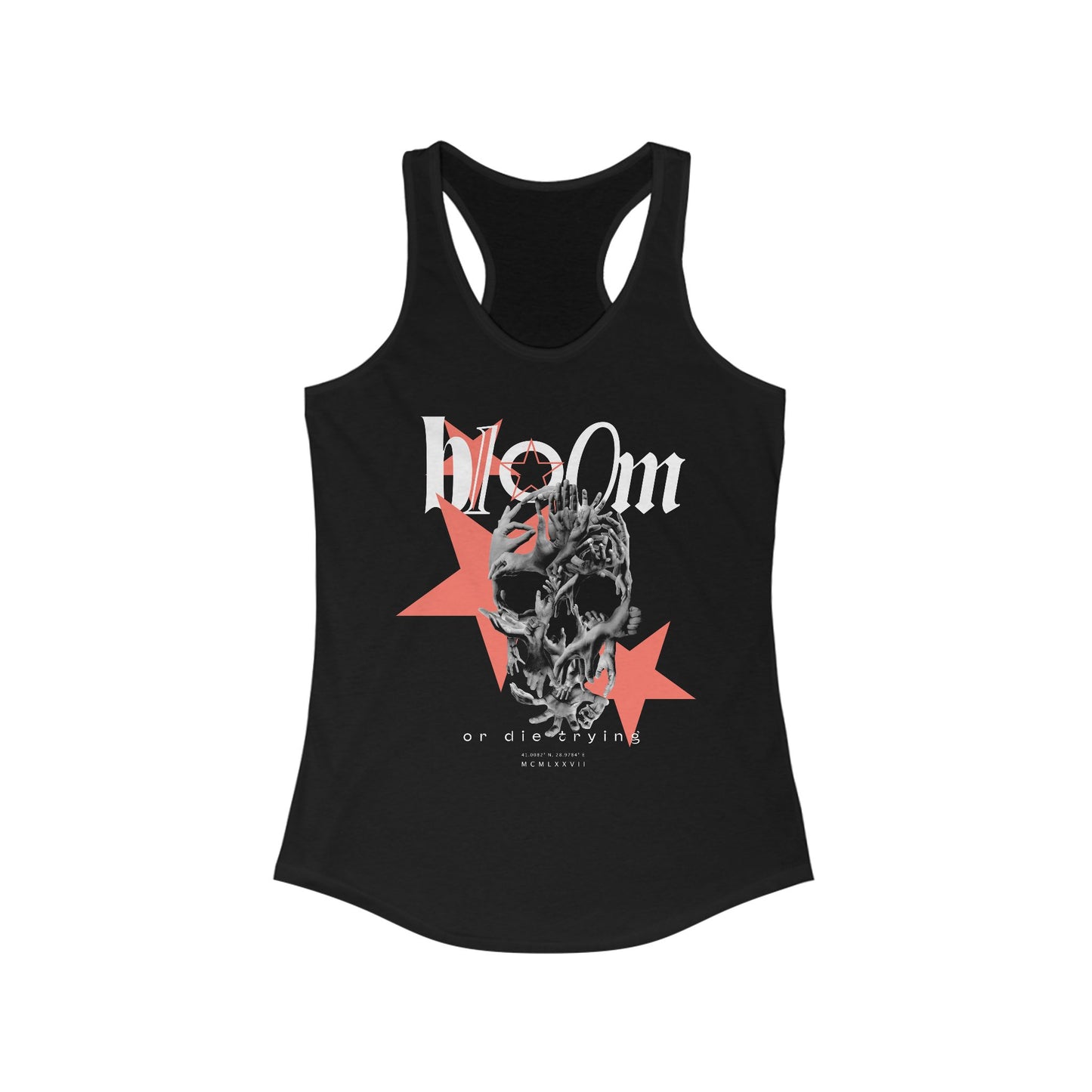 Star Bloom Women's Ideal Racerback Tank