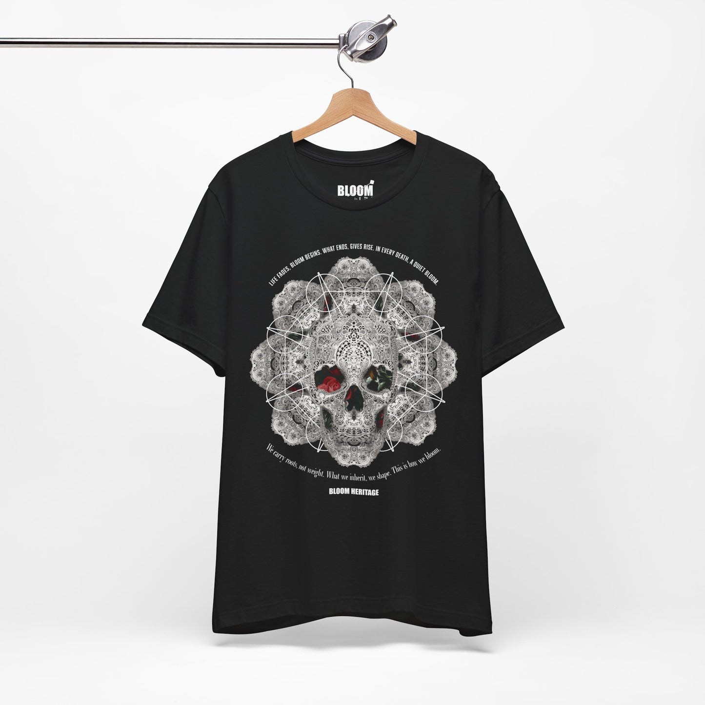 Lace Bloom Unisex Jersey Short Sleeve Tee