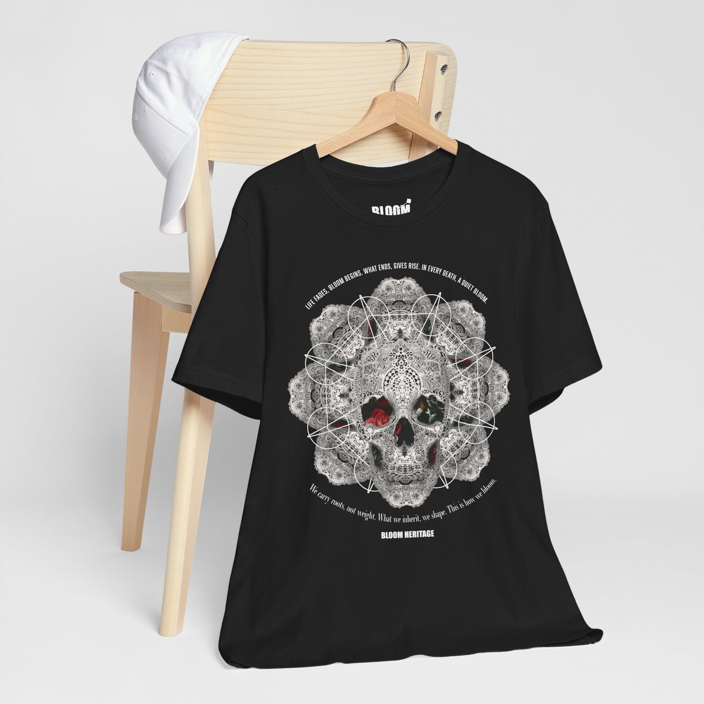 Lace Bloom Unisex Jersey Short Sleeve Tee