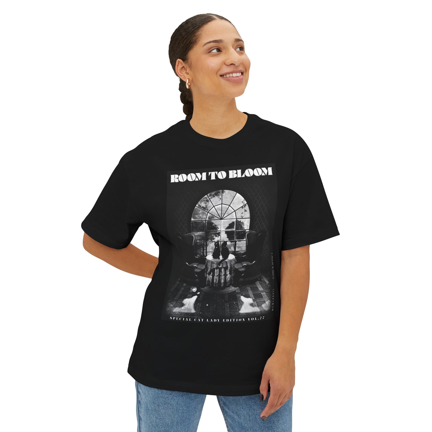 Room Bloom Unisex Oversized Boxy Tee
