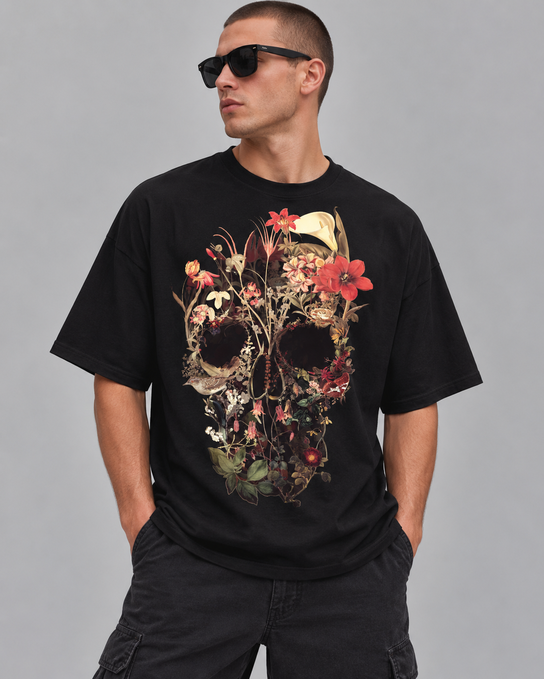 Bloom Skull T-Shirt