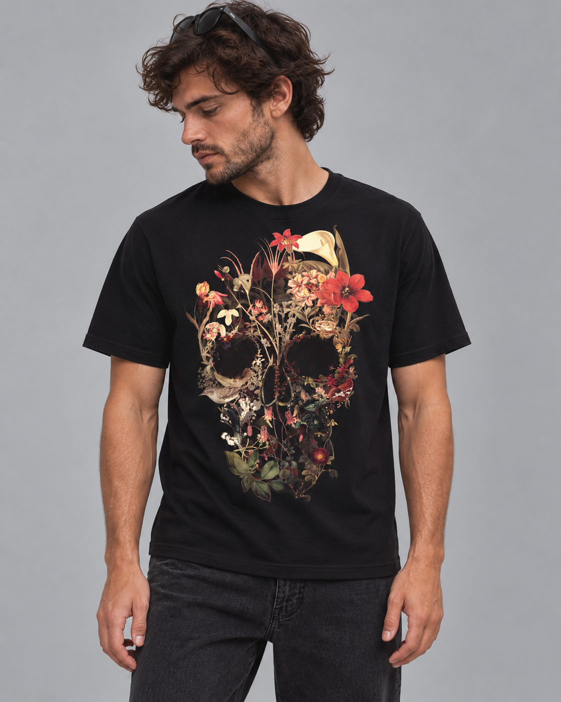 Bloom Skull T-Shirt