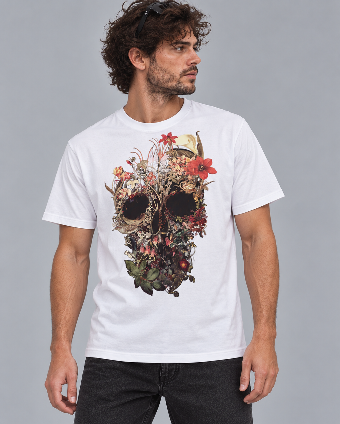 Bloom Skull T-Shirt