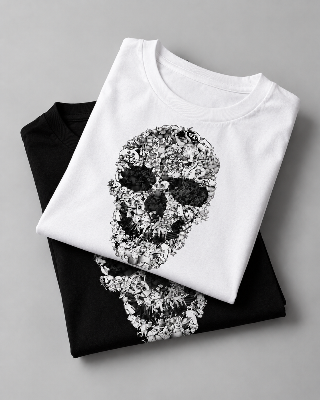 Doodle Skull T-Shirt