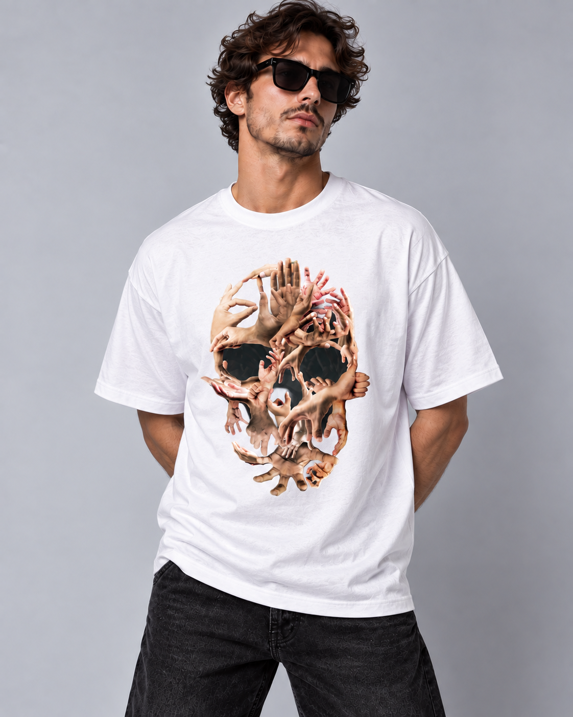 Hands Skull T-Shirt