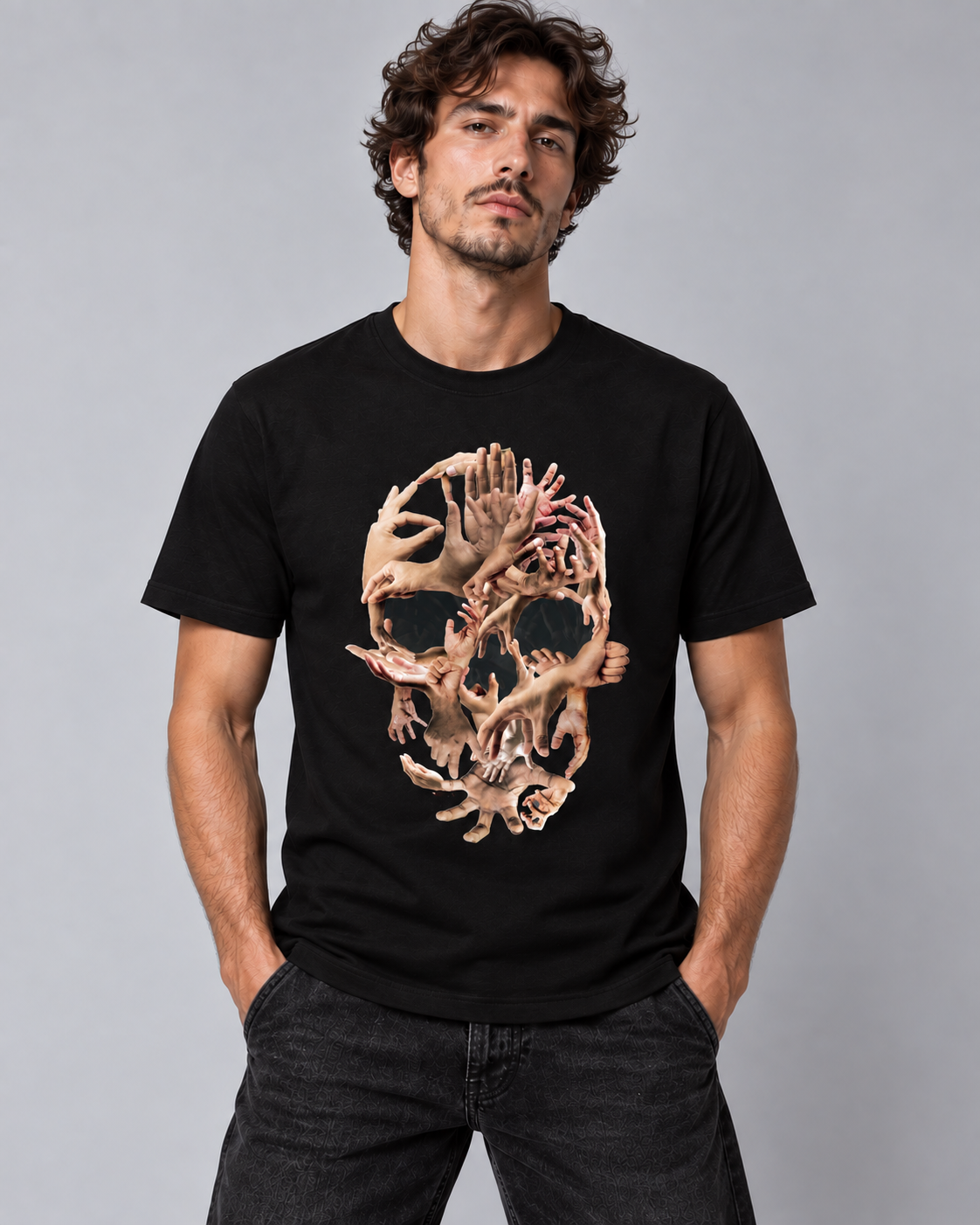 Hands Skull T-Shirt