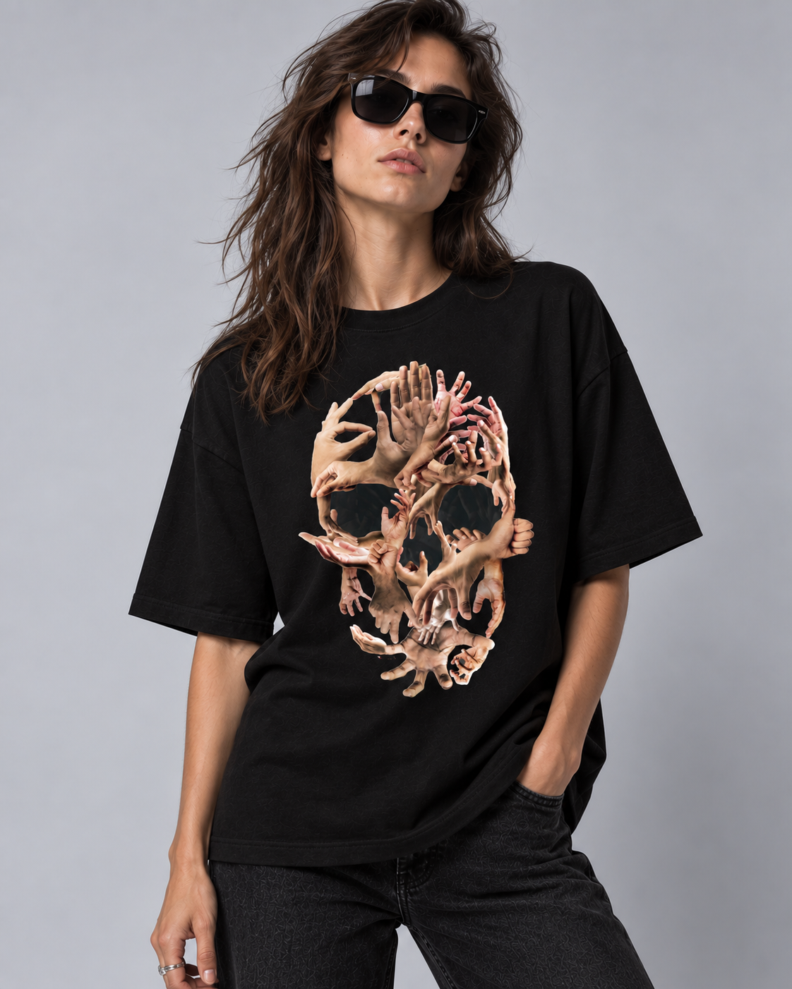 Hands Skull T-Shirt