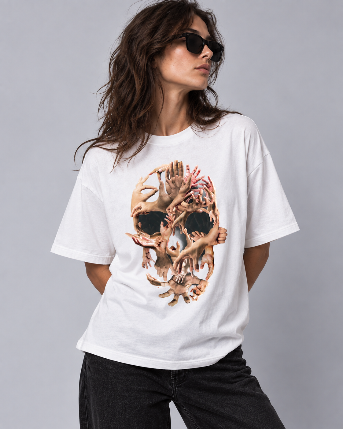Hands Skull T-Shirt