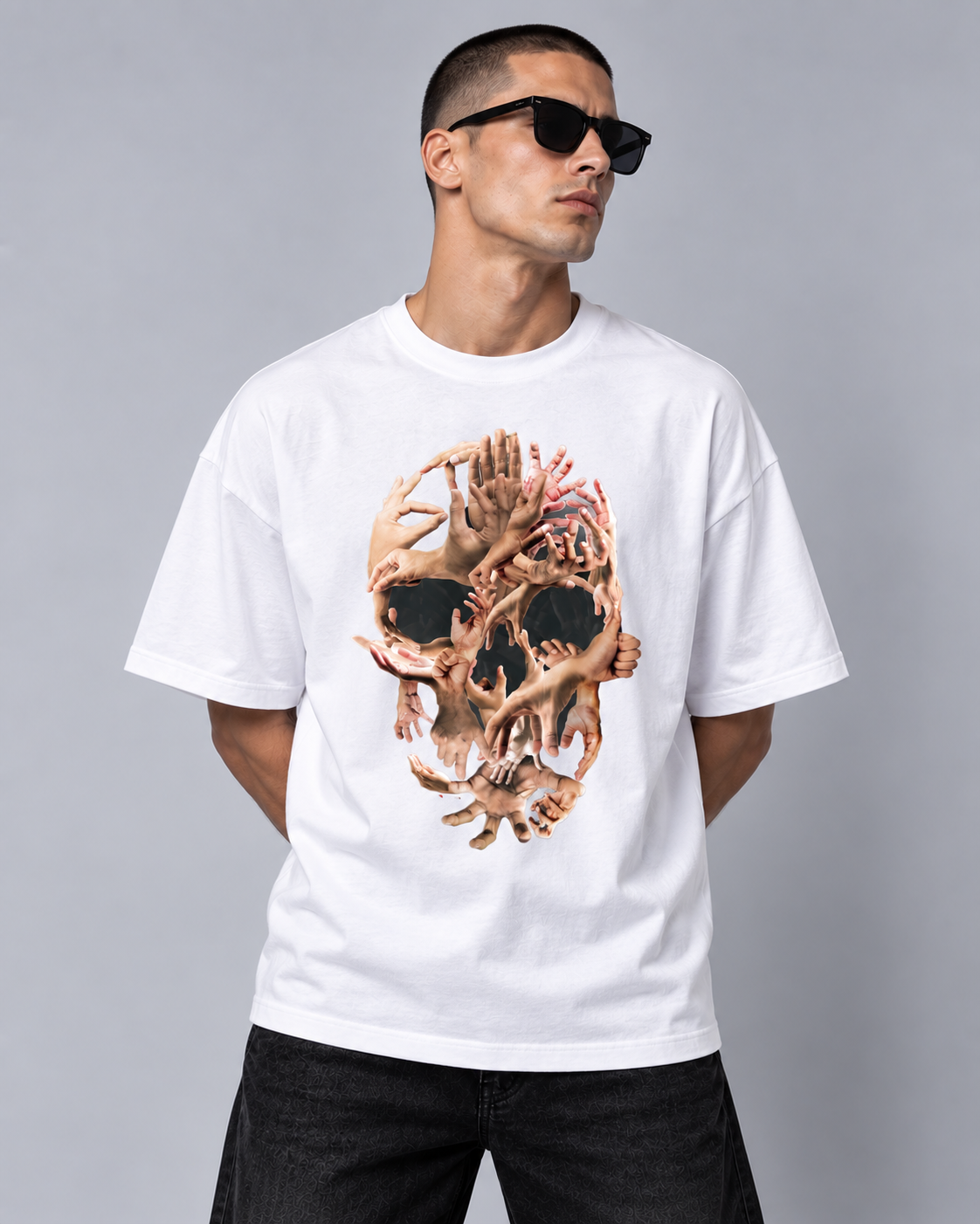 Hands Skull T-Shirt